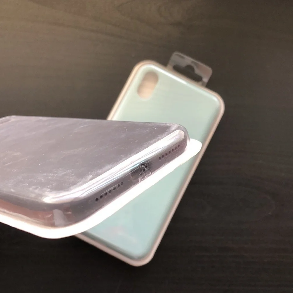 NEW iPhone Xs Max silicone case - Set of 2